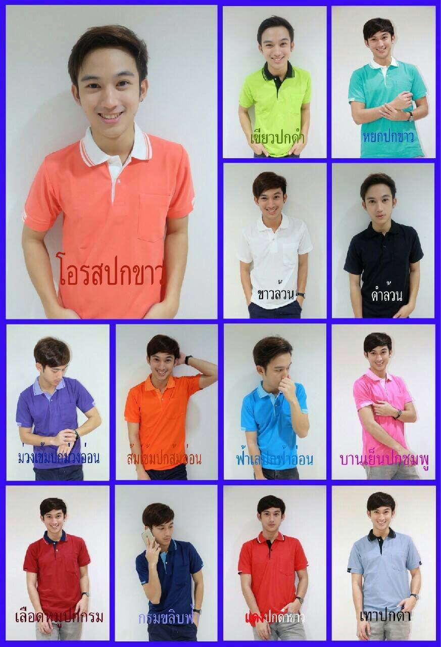 เสื้อโปโล คอปก คุณภาพดี ราคาไม่แพง